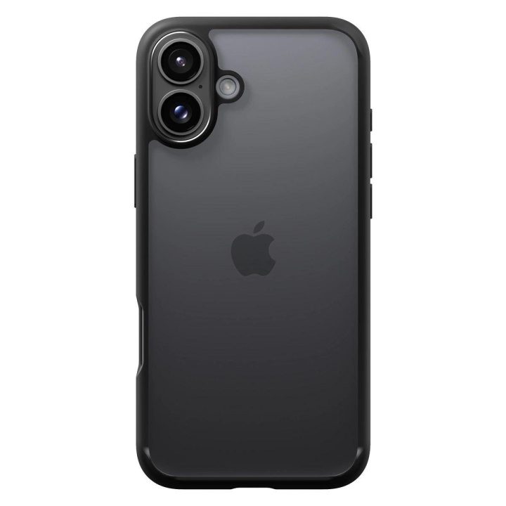 dėklas juodos matinės spalvos iPhone 16“