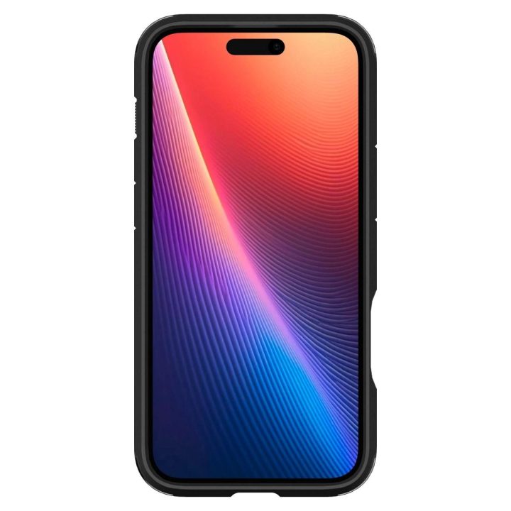 dėklas su stovu iPhone 16“ – juodas