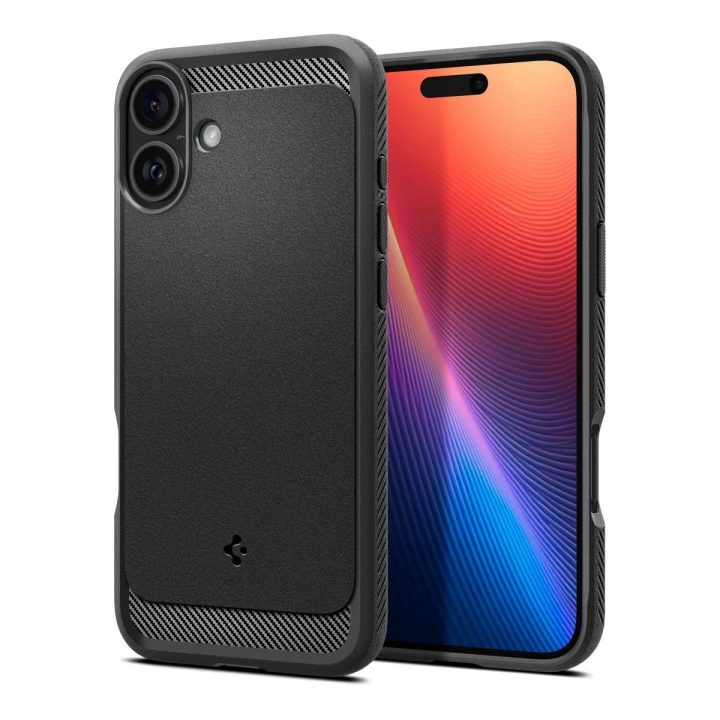 dėklas iPhone 16 – juodos spalvos