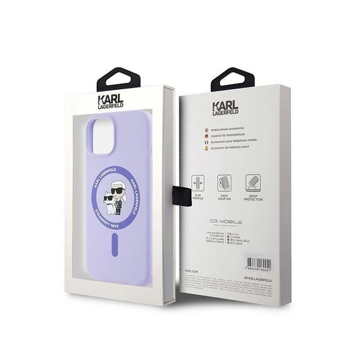 dėklas iPhone 15 - violetinė