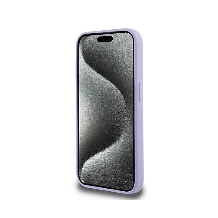 Ksilikoninis dėklas iPhone 15 Pro telefonui – purpurinis