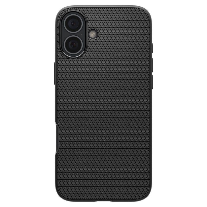 dėklas skirtas iPhone 16“ telefonui – juodos spalvos