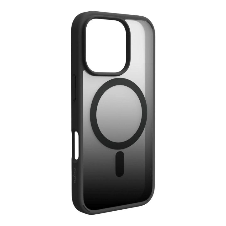 silikono dėklas skirtas iPhone 16 Pro Max - juodas