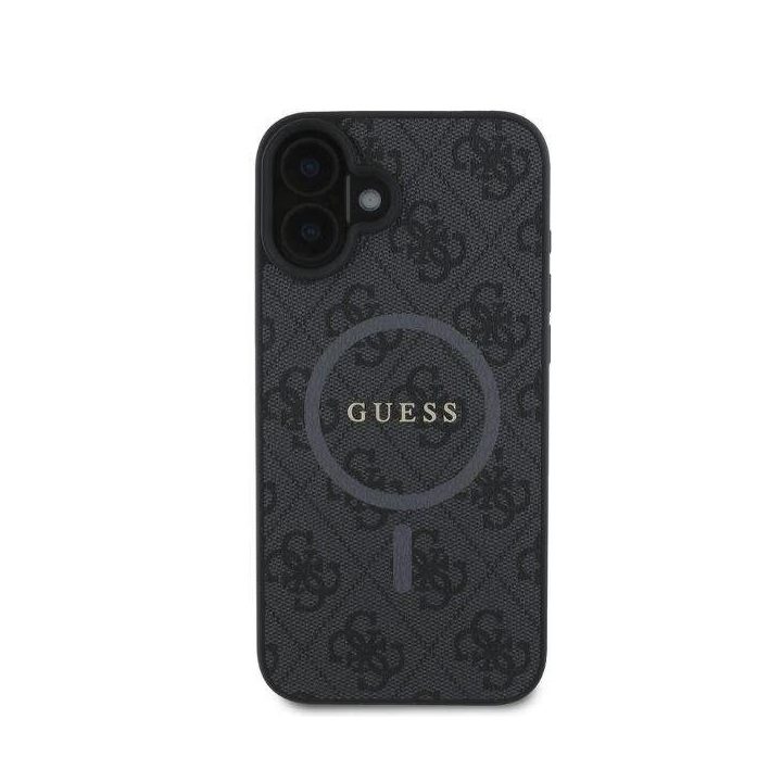 dėklas iPhone 16 telefonui - juodos spalvos