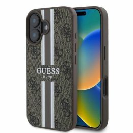 iPhone 16 dėklas – rudas
