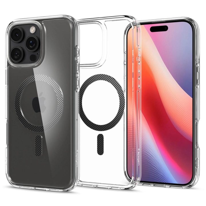 dėklas skirtas iPhone 16 Pro Max - tamsiai pilkas