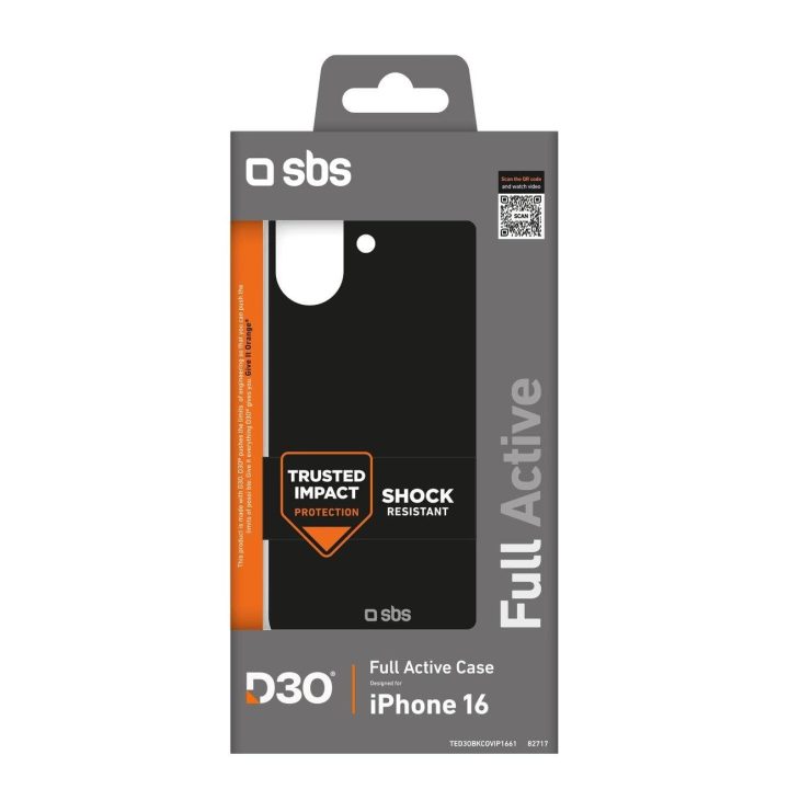 dėklas iPhone 16 - juodas