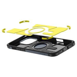 dėklas su atramėle iPhone 16 Pro Max telefonams – tamsiai pilkas