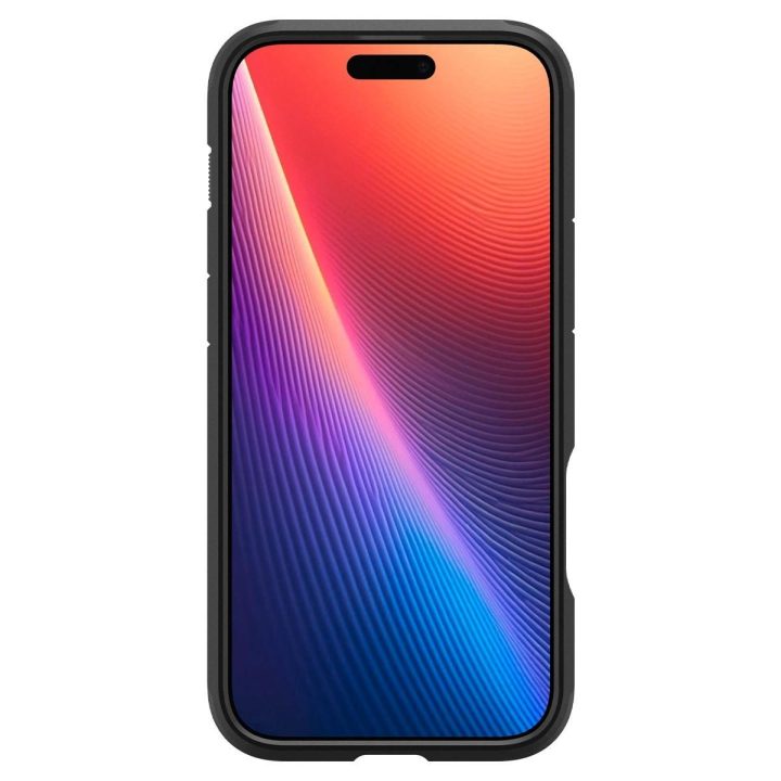 dėklas su atramėle iPhone 16 Pro Max telefonams – tamsiai pilkas