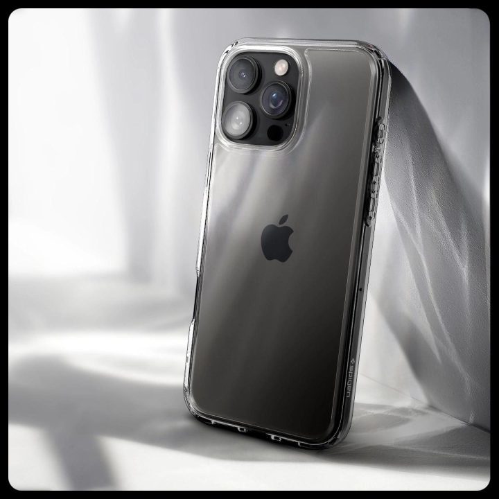 dėklas iPhone 16 Pro – permatomas