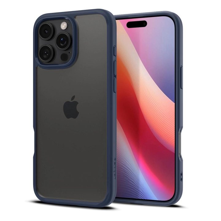 dėklas skirtas iPhone 16 Pro Max - mėlynos spalvos