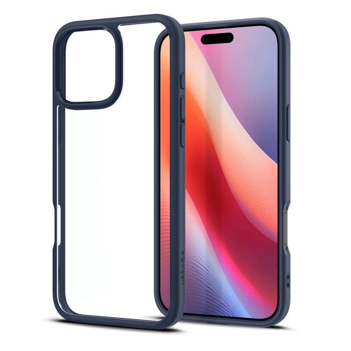 dėklas skirtas iPhone 16 Pro Max - mėlynos spalvos