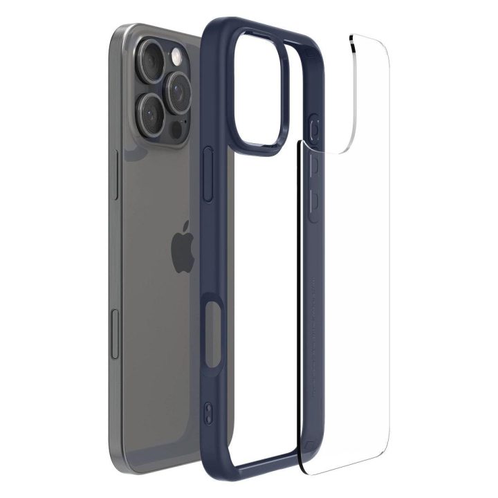 dėklas skirtas iPhone 16 Pro Max - mėlynos spalvos
