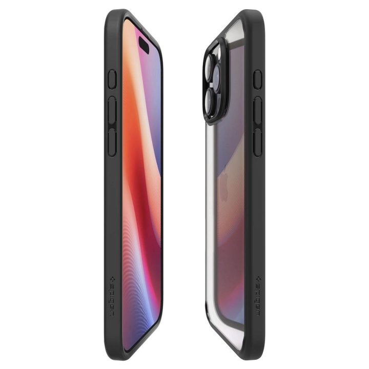 dėklas iPhone 16 Pro Max“ modeliui – juodas matinis