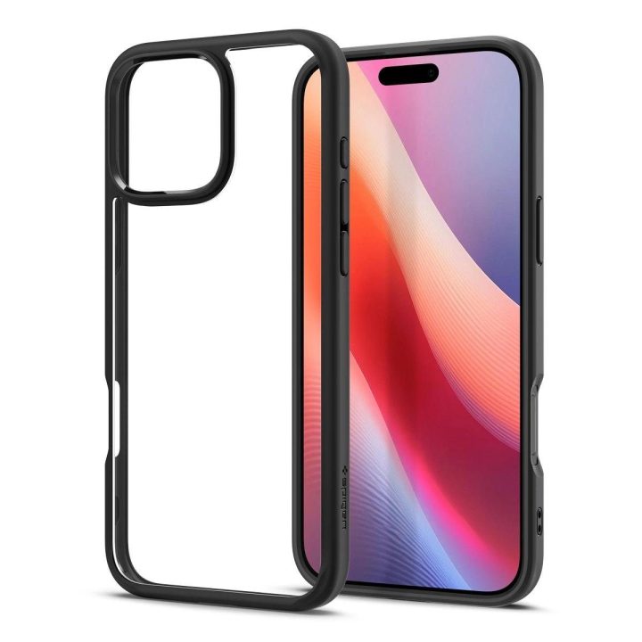 dėklas iPhone 16 Pro Max“ modeliui – juodas matinis