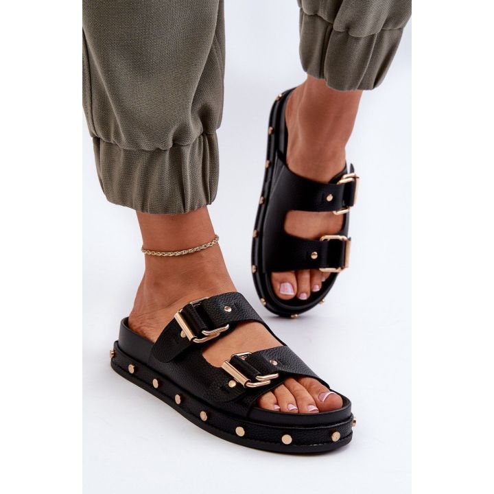 Moteriški platforminiai sandalai Big Star NN27402 Black