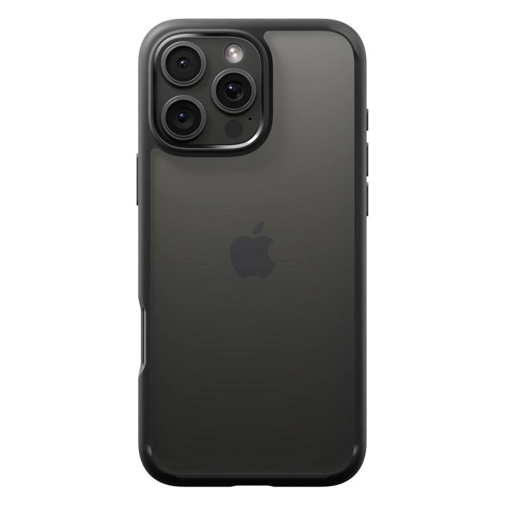 dėklas iPhone 16 Pro Max“ modeliui – juodas matinis