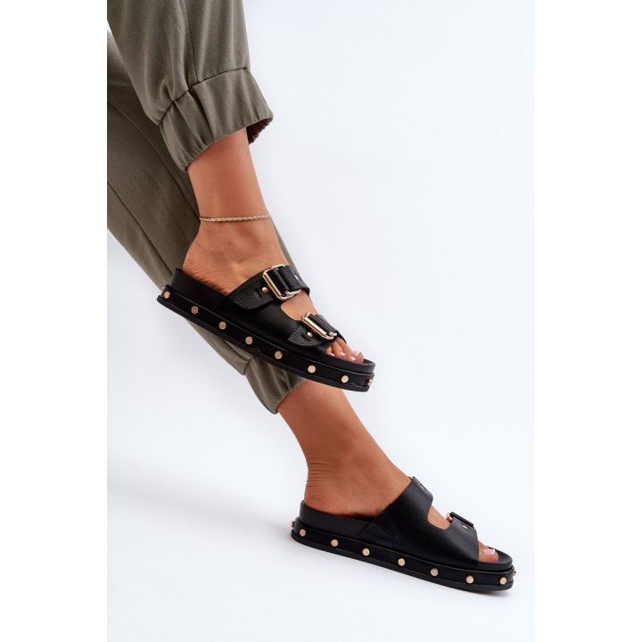Moteriški platforminiai sandalai Big Star NN27402 Black