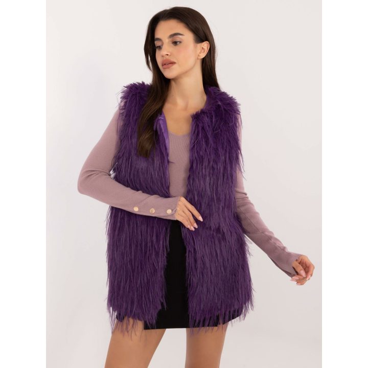 Liemenė tamsiai violetinės spalvos