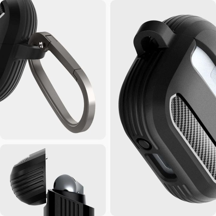 Dėklas Armor Samsung Galaxy Buds 3 / 3 Pro“ – juodas