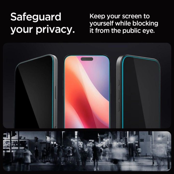 Privatumo stiklas iPhone 16 Pro“ – 2 vnt.