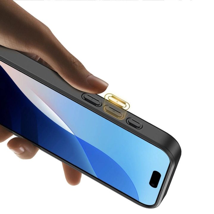 Dėklas su MagSafe“ iPhone 16 - juoda