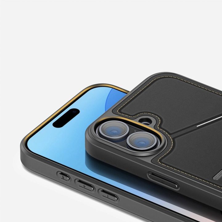 Dėklas su MagSafe“ iPhone 16 - juoda