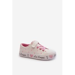 Lee Cooper LCW 2159 Baltos spalvos mergaičių sportbačiai