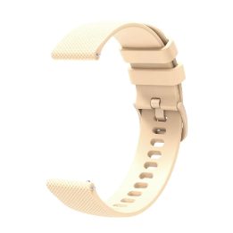 Huawei Watch GT2 / GT3 42 mm silikono dirželis - smėlinis