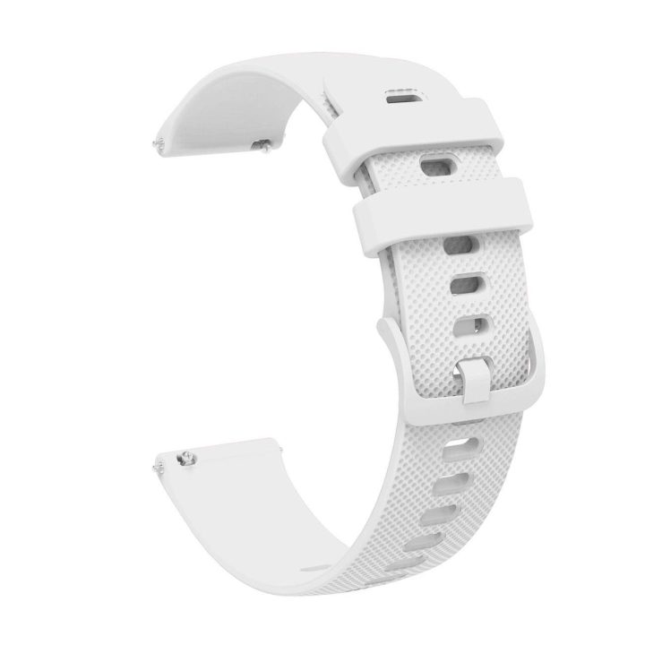 Silikoninis dirželis Huawei Watch GT2 / GT3 42 mm - baltas