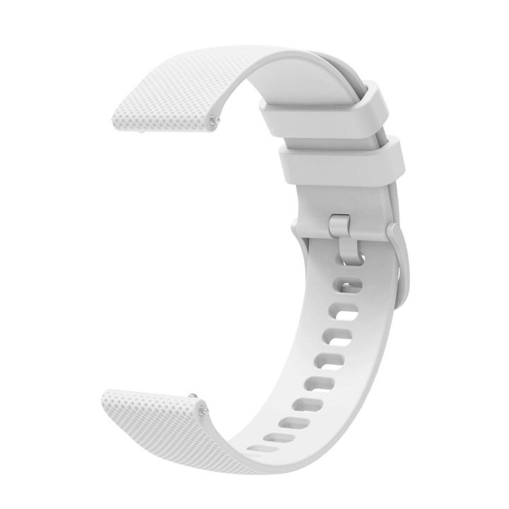 Silikoninis dirželis Huawei Watch GT2 / GT3 42 mm - baltas