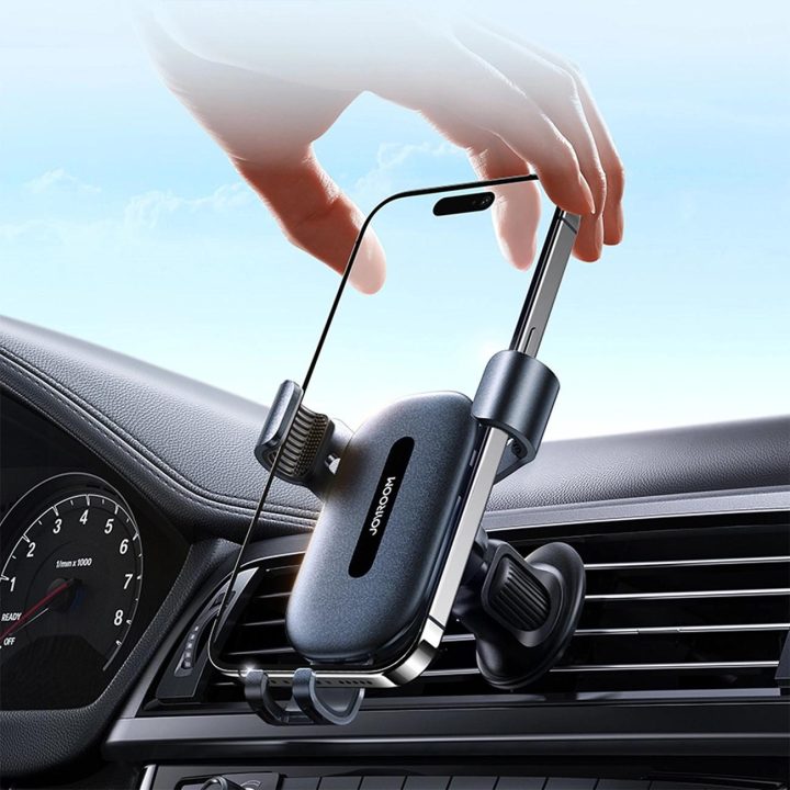 Telefono laikiklis automobilyje (ventiliacijai) - juodas