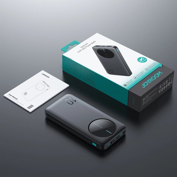 Išorinės baterijos Powerbank“ JR C – juoda