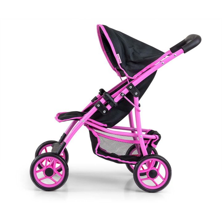 Lėlių vežimėlis Natalie Prestige Black
