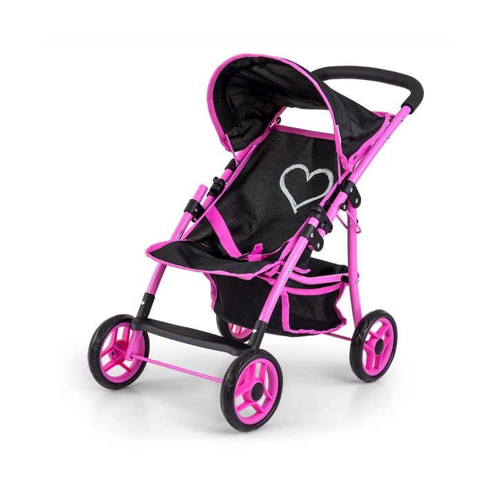 Lėlių vežimėlis Natalie Prestige Black