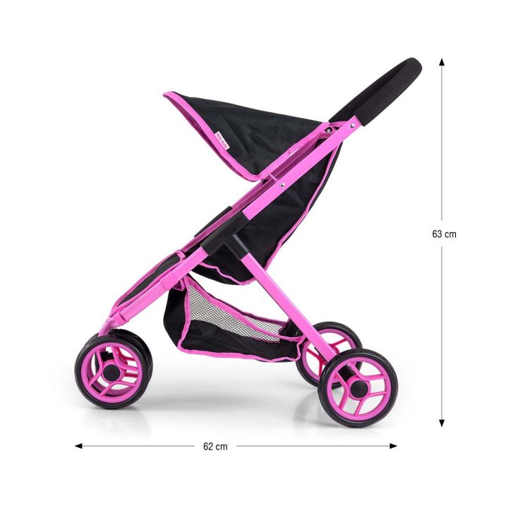 Lėlių vežimėlis Susie Prestige Black