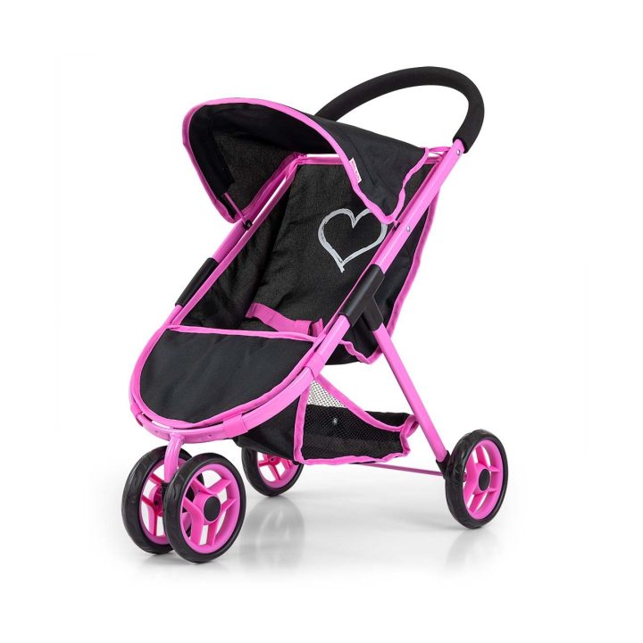 Lėlių vežimėlis Susie Prestige Black
