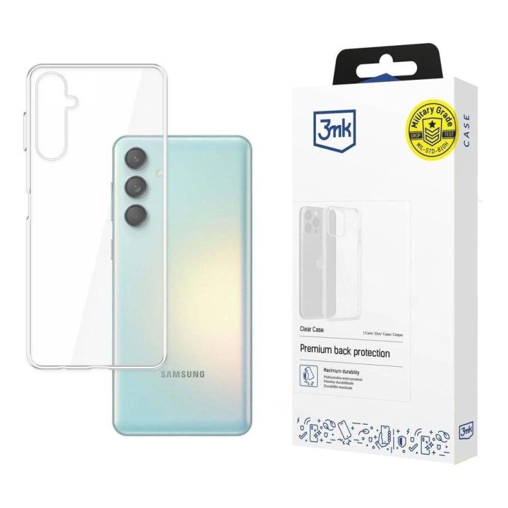 Samsung Galaxy M55 – Clear Case“