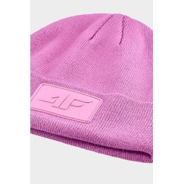 Unisex žieminė kepurė 4F rausvos spalvos