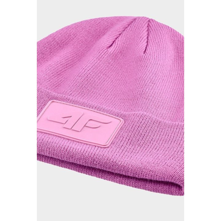 Unisex žieminė kepurė 4F rausvos spalvos