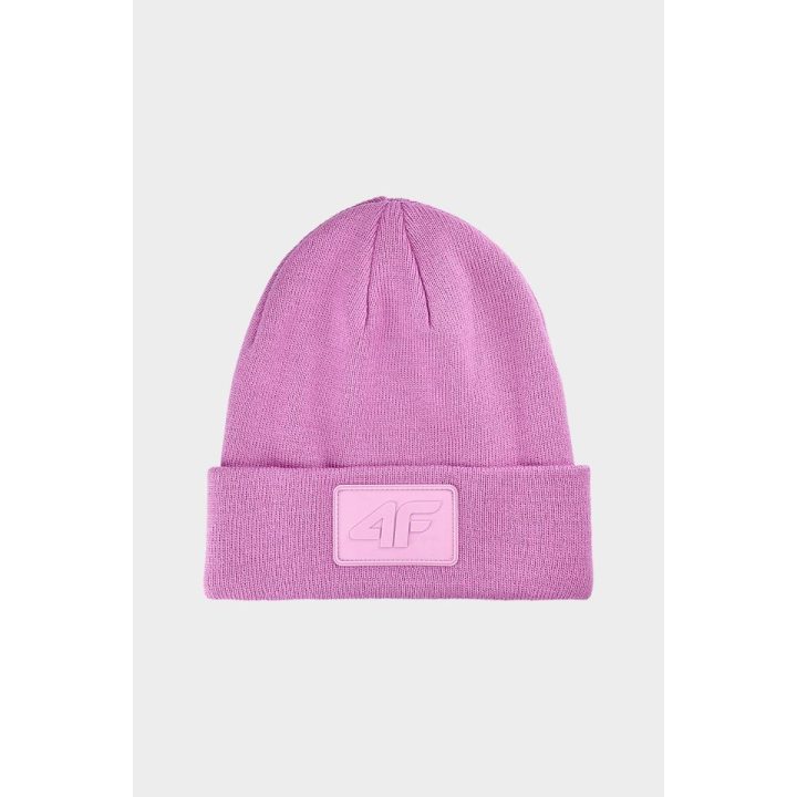 Unisex žieminė kepurė 4F rausvos spalvos