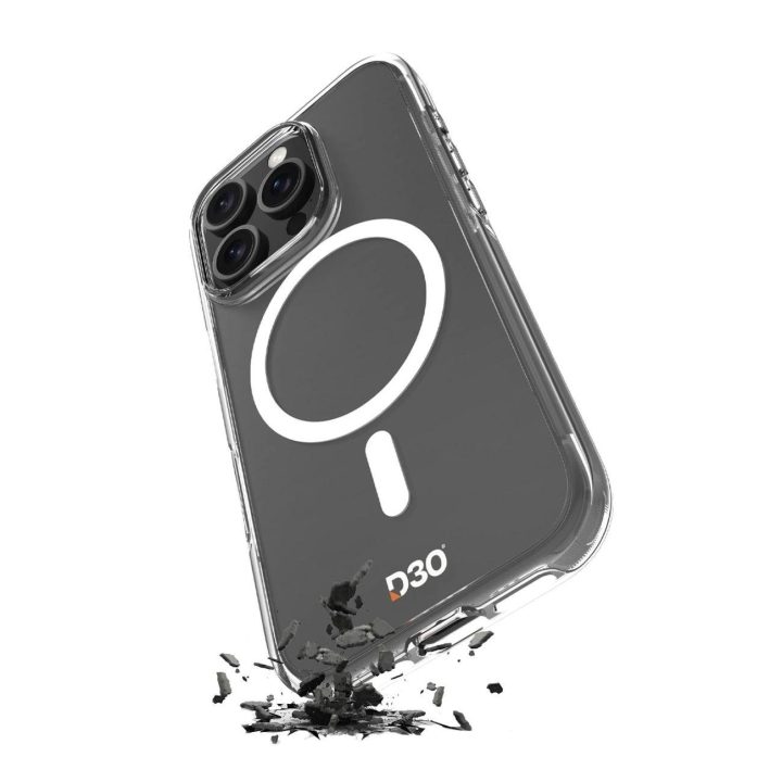 Silikoninis dėklas iPhone 16 Plus - Skaidrus