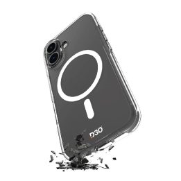 Silikoninis dėklas iPhone 16“ – skaidrus