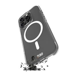 iPhone 16 Pro silikoninis dėklas – skaidrus