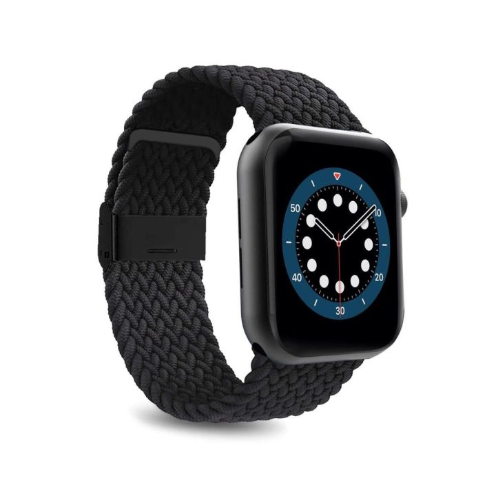 Nailono dirželis Apple Watch laikrodžiams 38 / 40 / 41 mm - juodas