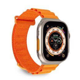 nailoninis dirželis Apple Watch 42 / 44 / 45 / 49 mm - oranžinis