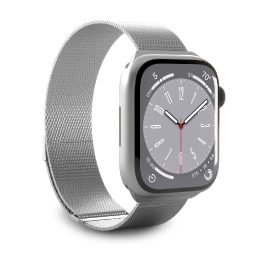 nerūdijančio plieno dirželis Apple Watch“ 42 / 44 / 45 / 49 mm – sidabrinis