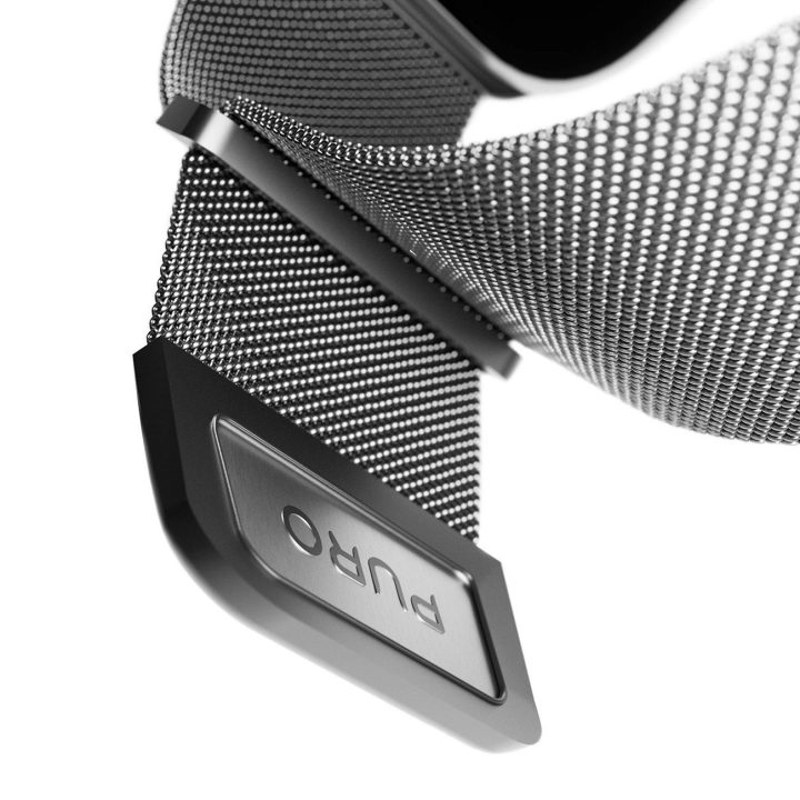 nerūdijančio plieno dirželis Apple Watch“ 42 / 44 / 45 / 49 mm – sidabrinis