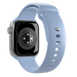 silikoninė apyrankė Apple Watch 38 / 40 / 41 mm - šviesiai mėlyna