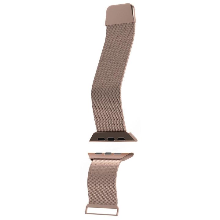 nerūdijančio plieno apyrankė Apple Watch 38 / 40 / 41 mm - rožinė